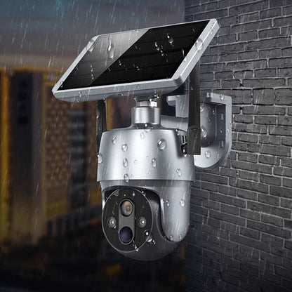 CAMARA DE VIGILANCIA SOLAR DE 360 GRADOS CON VISIÓN NOCTURNA A TODO COLOR 1080p